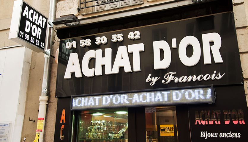 Achat d'or Paris 11 (75011)